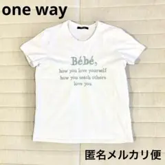 one way ワンウェイ Bebe Tシャツ フリーサイズ 韓国ファッション