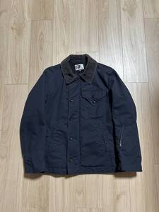 エンジニアドガーメンツ Engineered Garments N-1 デッキジャケット Deck Jacket サイズXS ネイビー 紺色 エンジニアード 裏地ボア