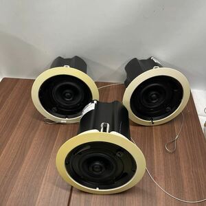 「YFZ」TANNOY/タンノイ 天井埋込型スピーカー 3台セット シリアル非連番　CVS4 中古　動作品　パネル、ネジ、コネクト欠品あり（241003）