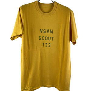 VISVIM(ビズビム) VSVM SCOUT 133 T Shirt (yellow)