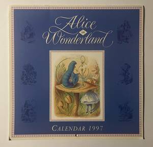不思議の国のアリス　Alice in Wonderland CALENDAR 1997【カレンダー】MACMILLAN