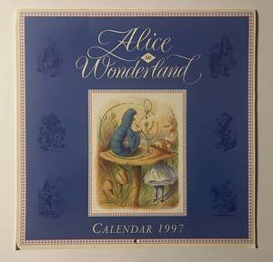 不思議の国のアリス　Alice in Wonderland CALENDAR 1997【カレンダー】MACMILLAN