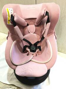 ■9724■美品■エールベベ クルット5i グランス ベビーピンク BF924 AILEBEBE チャイルドシート ISOFIX