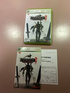 送料無料 Xbox360★ニンジャガイデン 2 ★used☆Ninja Gaiden 2☆import Japan