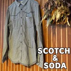 【SCOTCH & SODA】チェック柄シャツ