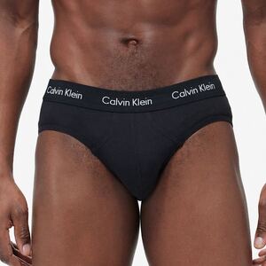 Calvin klein カルバクライン　メンズビキニ　S(XS) ビキニブリーフ　コットンストレッチ　ブラック　黒ブリーフ　メンズインナー　下着