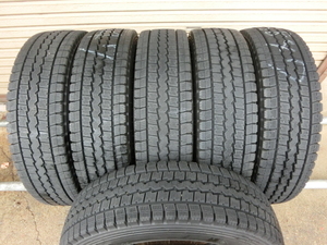 ★ 205/85R16 117/115L ★ 6本セット!! ★ DUNLOP ★ winter maxx LT03M 2020年製　約9～11㎜　良品スタッドレス　キャンターエルフなど