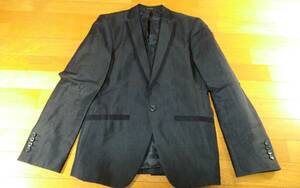 ZARA ザラ ジャケット SIZE:USA 36 濃グレー系 黒 送料1000円～