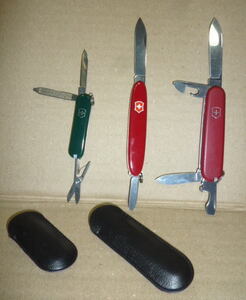 VICTORINOX ビクトリノックス ナイフ 3本セット 中古　マルチツール　十徳ナイフ