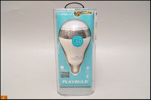 税込◆未使用◆MIPOW スピーカー内臓LED電球 6個 PLAUBULB 口金E26/E27 Warm light BLT100 Bluetooth-BZ-8364