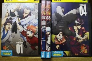 DVD 銀魂’ 第2期 1〜4巻セット(未完) ※ケース無し発送 レンタル落ち ZQ632