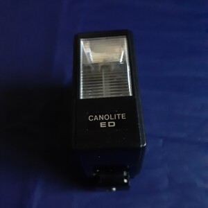 【キャノン　Canon】 CANOLITE ED スピードライト ストロボ フラッシュ