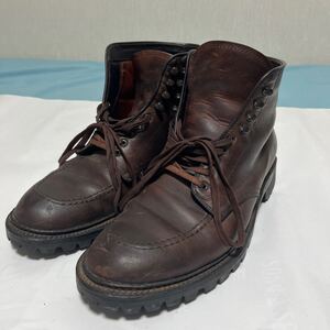 ALDEN オールデン　INDY BOOTS”404 インディーブーツ　SIZE8D (26.5〜27) 茶　 ブーツ