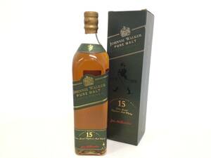 ウイスキー whisky ジョニーウォーカー 15年 グリーンラベル 1000ml 43% 重量番号:2(RW71)