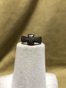 シルバークロス／シルバーリング 指輪 20mm