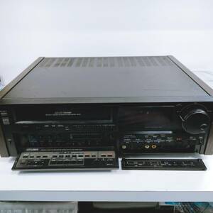 通電確認済み MITSUBISHI 三菱 ビデオカセットレコーダー S-VHS HV-V36 ビデオデッキ HiFiビデオデッキ ジャンク 匿名配送