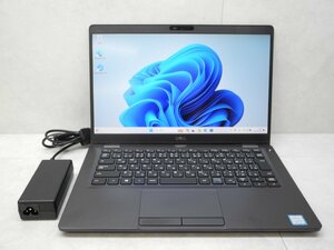 ☆1円スタート☆第8世代☆高解像度☆DELL☆LATITUDE5300☆Core i7 1.90GHz/8GB/SSD256GB/無線/Bluetooth/カメラ/Office/Win11 DtoD領域☆