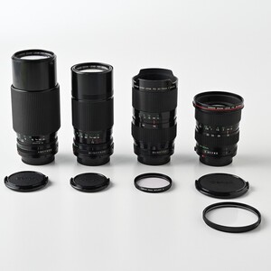 Canon ズームレンズ 4点 まとめて FD 70-150mm F4.5/FD 20-35mm F3.5L/FD 70-210mm F4/FD 35-70mm F2.8-3.5 キヤノン/キャノン