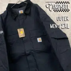 【希少デッドストック2XL☆メキシコ製】カーハート ダックジャケット ブラック