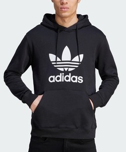 ●○ 新品 adidas Originals アディダスオリジナルス アディカラー クラシックス トレフォイル パーカー M ブラック ○●