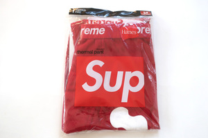 (S)Supreme Hanes Bones Thermal Pant (1 Pack)シュプリームヘインズボーンサーマルパンツRed赤