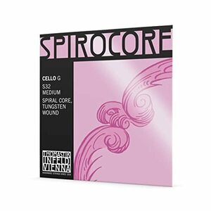 THOMASTIK SPIROCORE スピロコア チェロ弦 G線タングステン巻 4/4 S32