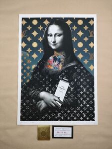 #115 DEATH NYC 世界限定ポスター 現代アート ポップアート モナリザ ダヴィンチ 浮世絵 大和絵 バンクシー ウォーホル ヴィトン