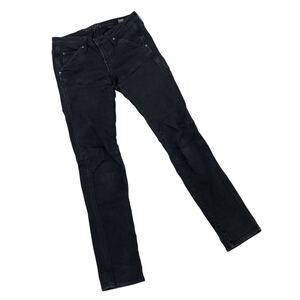 B406-72 G-STAR RAW ジースターロゥ デニム パンツ Gパン ブラックデニム ジーンズ ズボン ボトムス ストレッチ ブラック 黒 レディース 24