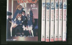 DVD けいおん! K-ON! 第1期 全7巻 ※ケース無し発送 レンタル落ち ZS2107a