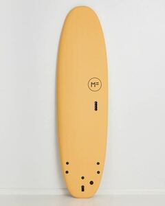 スーパーセール!新品！未使用！大特価！MF SOFT BOARD SUPER SOFT TRI （フィン付き）ORANGE/SOY 7’0” 48L