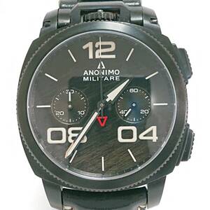 【１円スタート！！】アノーニモ ANONIMO AM-1120.02.001.A01 ミリターレ クラシック クロノ MILITARE CLASSIC 腕時計 メンズ