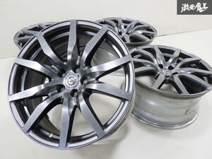 【美品】日産純正 R35 GT-R 中期 RAYS 鍛造 ホイール 20インチ 9.5J +45 10.5J +25 5穴 PCD114.3 4本 Z34 フェアレディZ レイズ ★ 棚1H25