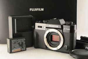 【新品級】★ショット数46回　FUJIFILM 富士フィルム X-T20 ブラック 箱付き #A448