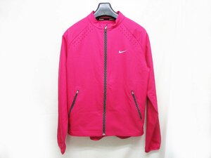 ★NIKE ナイキ DRI-FIT ドライフィット RUNNING ランニングウェア レディース M 160 84A ピンク メッシュ★/H