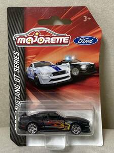 即決有★マジョレット majorette 海外 フォード FORD MUSTANG GT マスタング 黒 ブラック フレイム★ミニカー