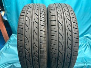 2023年製165/55R15バリ山！中古タイヤ2本セット　DUNLOP EC202 ダンロップ 