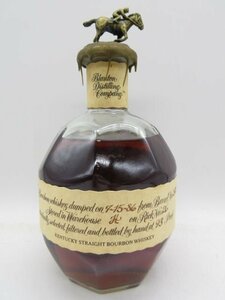 未開栓 洋酒 ブラントン Blanton Distilling Company 750ml 46.5% ※キャップ割れ有 バーボンウイスキー 送料無料