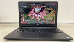 中古ノートパソコン★Windows11★DELL Core i5-7200U/@2.70GHz/4GB/SSD 120GB/15インチ以上★