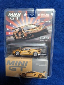 ★ミニ GT チェイス シボレー コルベット C8.R スターズ アンド ストライプス★MINI CHASE CHEVROLET CORVETTE STARS&STRIPES レア US