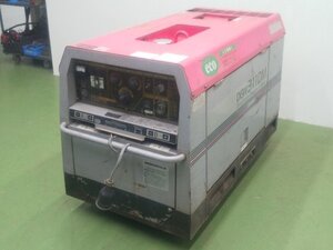 (1円スタート！) 新ダイワ 防音型 エンジン発電機兼用溶接機 DGW311DM アワー539h ※ジャンク品 ■店舗引取り限定■ A7088