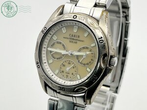 BA0702357　▽ SEIKO セイコー ALBA アルバ カリブ クロノグラフ V14J-0A80 アナログ メンズ ソーラー SOLAR 腕時計 中古