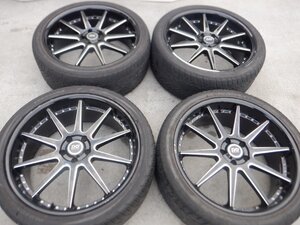 SKY FORGED SKY S210 24インチ 10J +30 5穴 130？ ホイール 4本 295/35R24 100V 引き取り限定 発送要相談 m-24-1-516