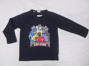 新品　EO9156-120　王様戦隊キングオージャー　長袖Tシャツ　紺　レターパック発送（代引き不可）