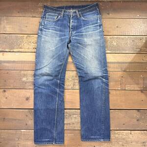 FULL COUNT フルカウント 1101 13.7oz オリジナル ストレート デニム ORIGINAL STRAIGHT Made in Japan w32 l34 used