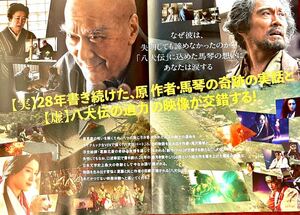 ★９６枚★ 第二弾　八犬伝 フライヤー　映画チラシ 