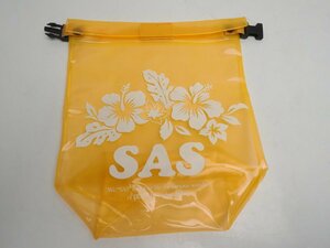 SAS エスエーエス WP ウォーターバッグ 小物入れ カラー:イエロー 横25cm/高さ30cm/奥行10cm ランク:AA [1H-61589]