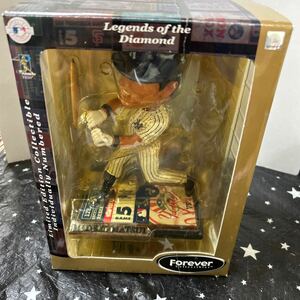 Forever Legends Of The Diamonds Bobble Head Figure 松井秀喜 NY Yankees ニューヨークヤンキースホーム　バッティング　バブルヘッド