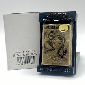 ＜１円スタート＞【うる星やつら】未使用品 No.0600 ゴールドカラー ZIPPO ジッポ ML7308-442