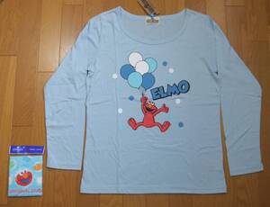 ★新品　セサミストリート　エルモ　ELMO　長袖Tシャツ　LLサイズ　＆　USJ　タオルハンカチ　2点セット　SESAMI STREET　