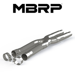 MBRP 2024- フォード マスタングGT 5.0L V8 S650 レゾネーター バイパス パイプ 正規品